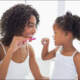 Children Brushing Teeth